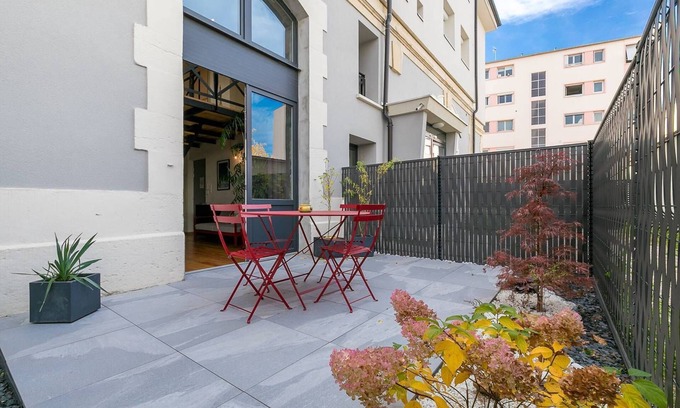 Faubourg North Apartamento | Le Corbeau et le Homard - belle terrasse privative -SR Loc