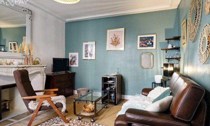 Nancy City Centre Apartamento | Le Cosy Hermite - Una Habitación Piso, Capacidad 4