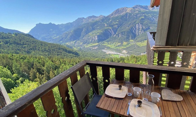 Pra Loup Apartamento | Le Cosy Vertigineux - Les Gites de l'Argile