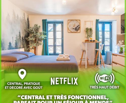 La Vabre Apartamento | Le CosyGreen - Central/Netflix/Wifi Fibre - Séjour Lozère