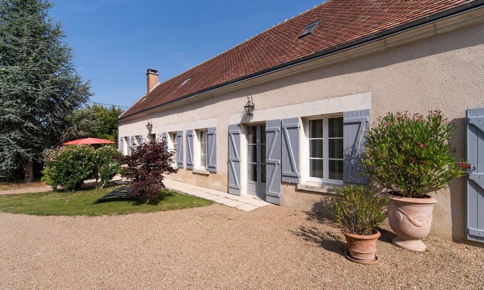 Francueil Cabaña | Le Cottage du Cerf-Gîte-Baño con ducha