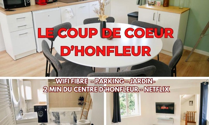 Equemauville Apartamento | Le coup de coeur d'Honfleur