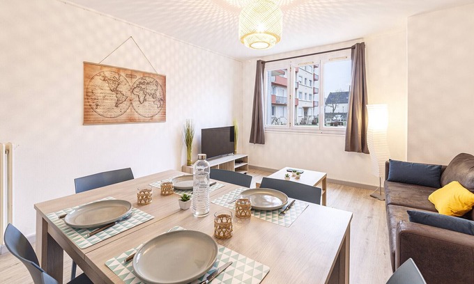 Deux Croix-Banchais Apartamento | Le five - Bel appartement moderne et lumineux