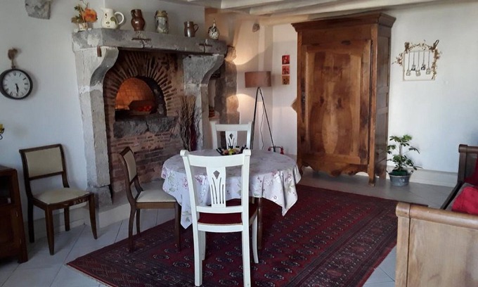 Tour-en-Sologne Casa | Le four à pain-Dúplex-Baño con bañera-Confortable-Vista al Jardín