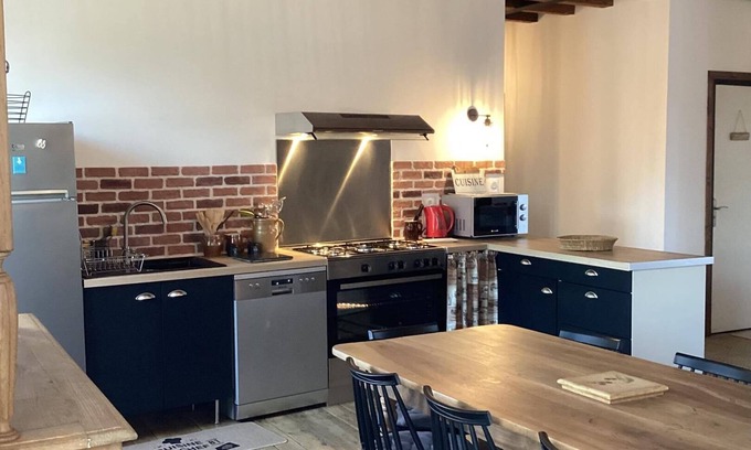 Chiddes Apartamento | Le Gîte de la Fontaine*** Morvan SudApartment with garden (sleeps 5)