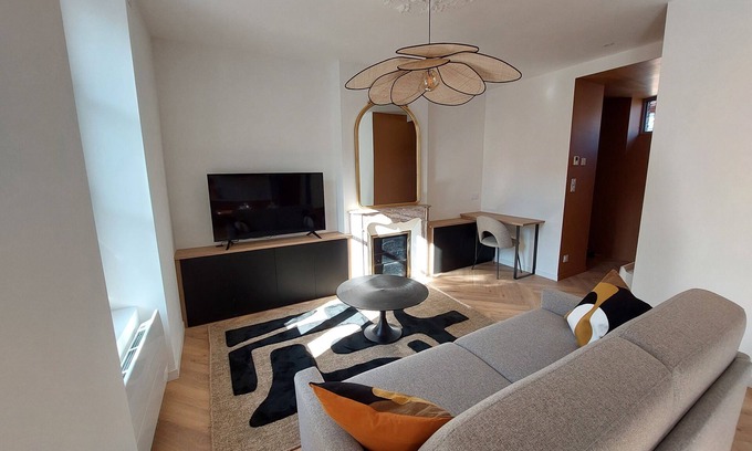 Rodez Apartamento | Le Gally 55m2, Heart of town with garage!
