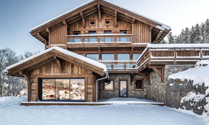 Ban-sur-Meurthe-Clefcy Chalet De Esquí | Le Grand V, luxury chalet with indoor pool