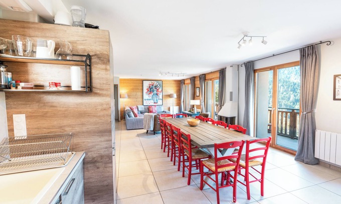 Vaujany Chalet De Esquí | Le Grand Galbert - chalet de 9 habitaciones para 18 personas