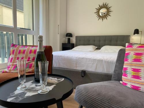 Trouville-sur-Mer Apartamento | Le grand large "Superbe studio piscine chauffée du 1 juin au 15 septembre"