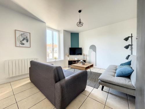 Saint-Rambert-d'Albon Apartamento | Le Havre des Ecoles - 2chambres-Rez de jardin et Parking-BBQ