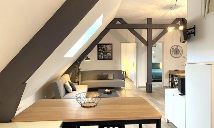 Vernon Apartamento | Le Loft boisé Giverny-Vernon - appt 8