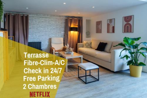 Launaguet Apartamento | Le Loft D'Oc - Duplex 117m2 - 2 chambres et jardin