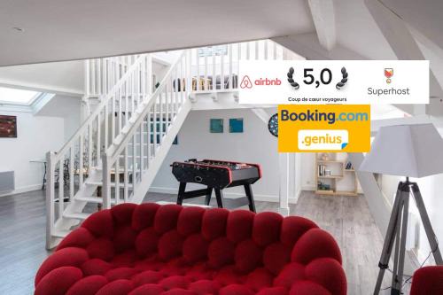 Sainte-Savine Apartamento | Le Loft des Artistes - Repas & Vins possibles sur demande