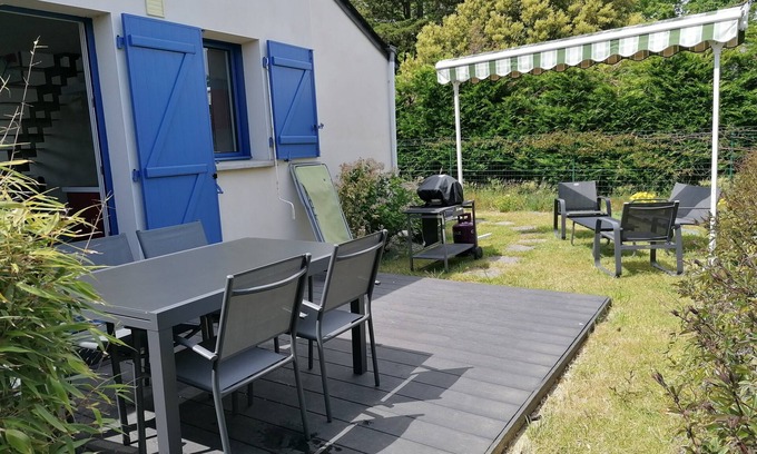 Sarzeau Casa | Le Logeo between Golf and Ocean, quiet houses surrounded by greenery