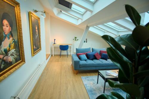 Poincare - Foch - Anatole France - Croix de Bourgogne Apartamento | Le Louis XVI - Loft in the clouds in the heart of Nancy