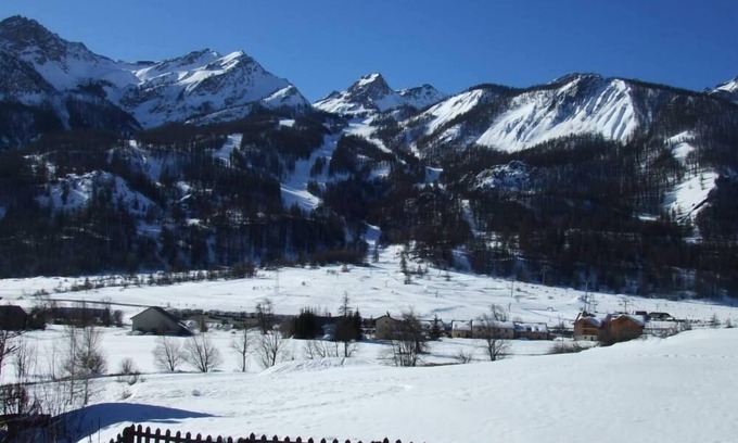 Monetier-les-Bains Apartamento | Apartamento Serre-Chevalier (Monêtier Les Bains) ** en chalet con excelente vista