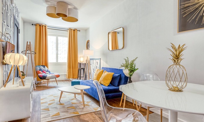Chateauroux Apartamento | Le Monocle - Appt rénové cœur de ville
