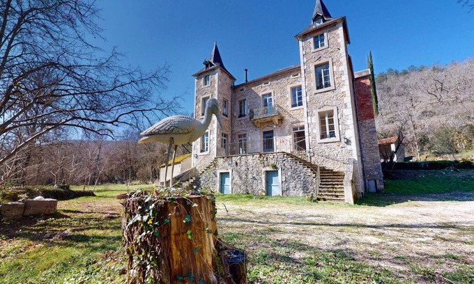 Saint-Vincent-Rive-d'Olt Chalet De Esquí | Le Moulin de la Cigogne