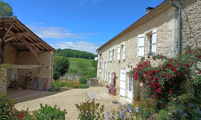 L'Isle-Bouzon Casa | Le Moulin de L'Isle - Maison chaleureuse