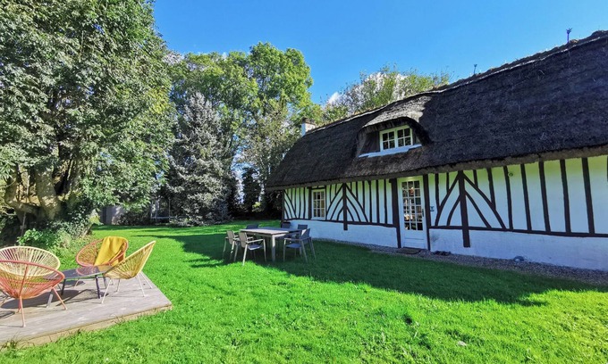 Lieuvin Pays d'Auge Casa | Le Nid de Chaume, 15 min from Honfleur 4/6P Charming little cottage,