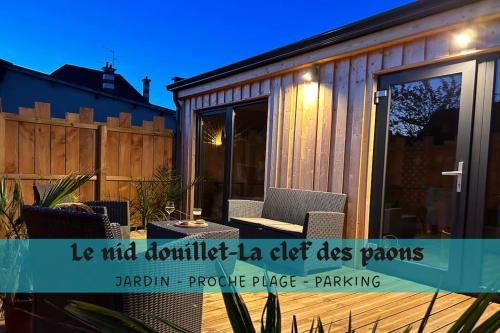 Luc-sur-Mer Casa | Le Nid douillet proche de la mer. La clef des paons