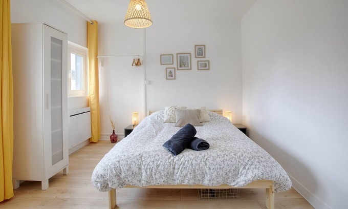 Flers Apartamento | Apartamento-Apartamento-Baño con bañera-Vista a la Ciudad