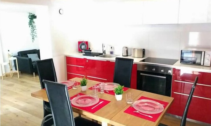 Quartier Chorier-Berriat Apartamento | Le Paisible - Gare - Duplex - Netflix