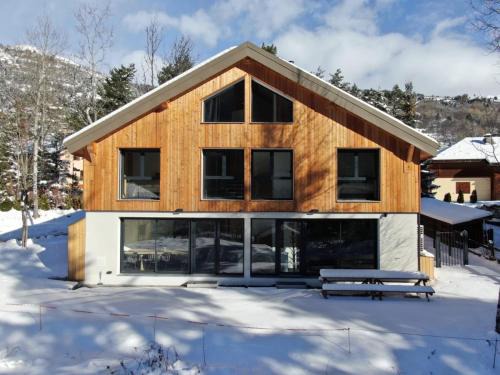 La Salle-les-Alpes Chalet De Esquí | Le Paradis Blanc luxueux Chalet Spa Serre-Chevalier