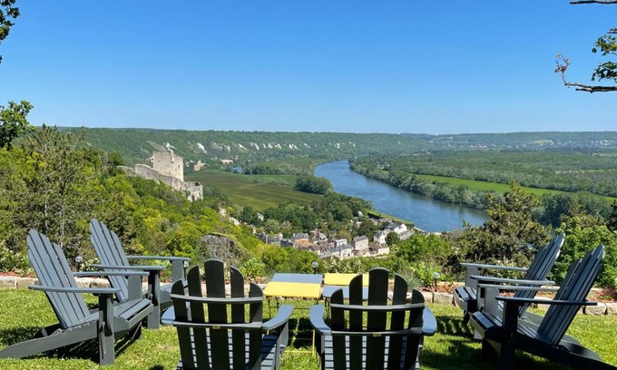 La Roche-Guyon Casa | Le Paradis de Lucile, 2 chambres dans maison de charme, Giverny 10 mn