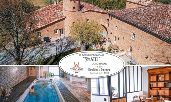 Roquemaure Apartamento | Le Pastel - Swim spa - Hamman - Sauna - 2 people
