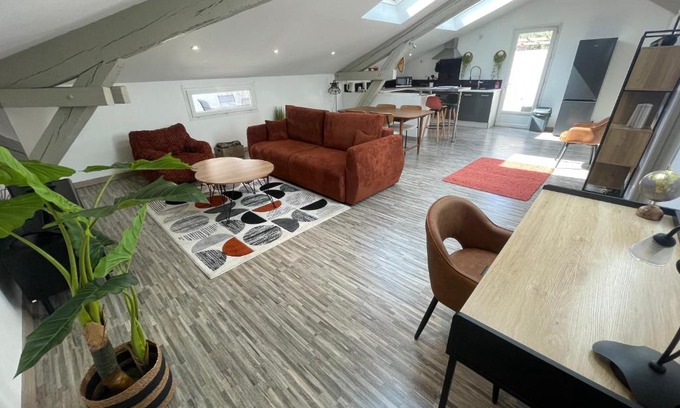 Alpes-Romans Apartamento | Le Petit Capo Calme Proche Centre ville Gare