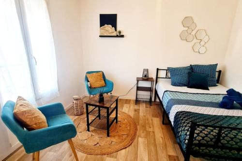 Flers Apartamento | Le petit Cocon Bleu