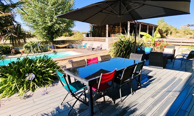 Chateau-d'Olonne Chalet De Esquí | Le Petit Paris - Heated swimming pool