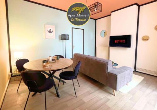 Saint-Omer Apartamento | Le Pop'Apart- terrasse privative en plein coeur de Saint-Omer