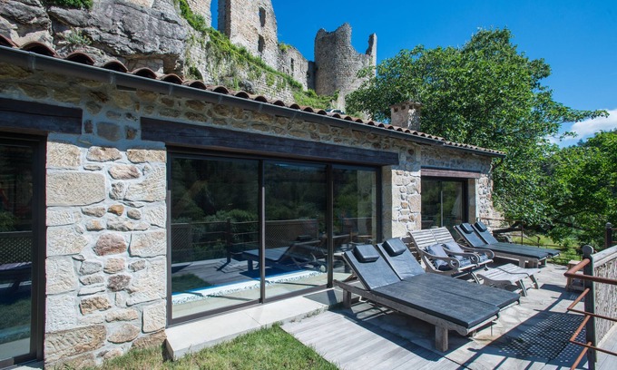 Saint-Michel-de-Boulogne Casa | El Domaine de Boulogne - 3 casas rurales de lujo (24 personas) - piscina, sauna, spa .....