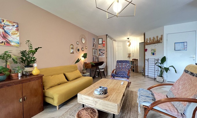 Minimes - Barriere de Paris Apartamento | Le rêveur - climatisé avec balcon & parking