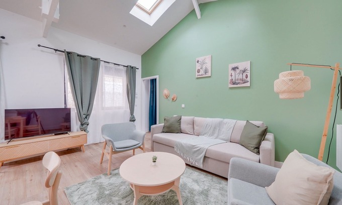 Saint-Bruno - Saint-Victor Apartamento | Le Rayon Vert - Appt dans le centre de Bordeaux
