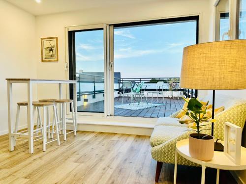 Donville-les-Bains Apartamento | Le Refuge de lAlbatros Vert