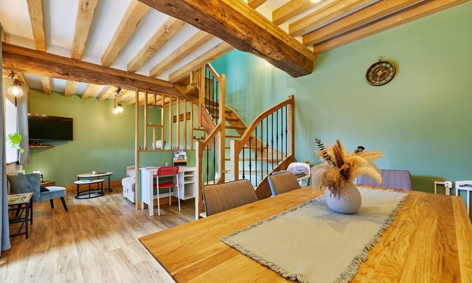 Saint-Pierre-sur-Dives Casa | Le refuge des hiboux - Charmante maison pour 6p
