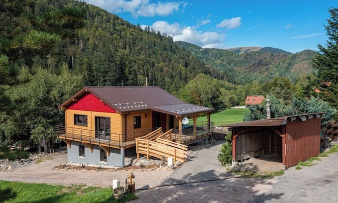 Mittlach Chalet De Esquí | Le Refuge du Bûcheron 8 Personnes