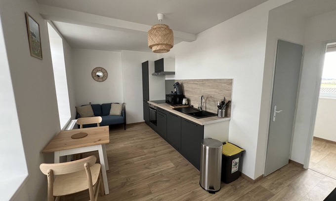 Ecuires Apartamento | Le Refuge Littoral - Apartamento 2p Montreuil-sur-Mer
