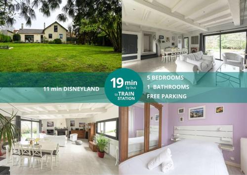 Chessy Casa | Le Reneuve : Maison 8 personnes Disney land