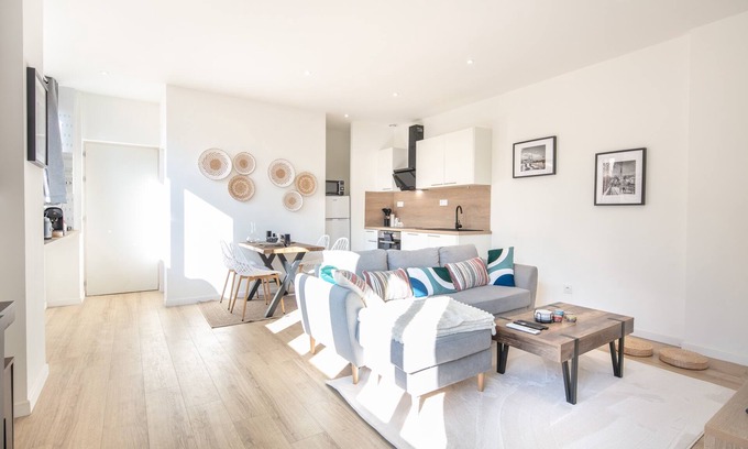 La Cote-Saint-Andre Apartamento | Le Repos du Mélomane - A 1h de Lyon, climatisé