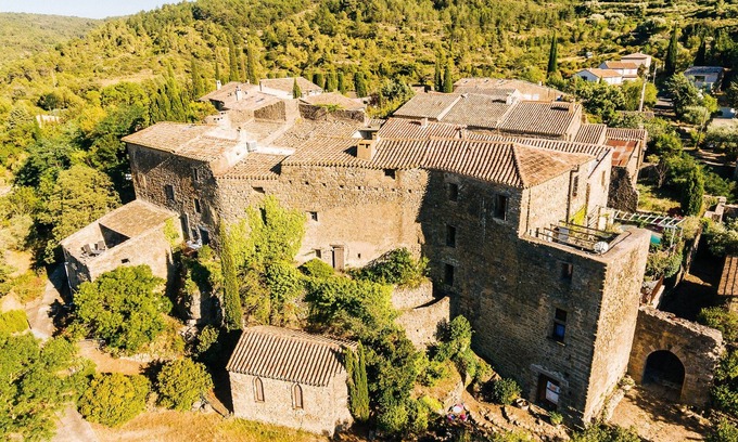 Saint-Pierre-des-Champs Casa | Le Roc sur l'Orbieu / 8pers/acondicionado/piscina caliente/jacuzzi/Carcassonne