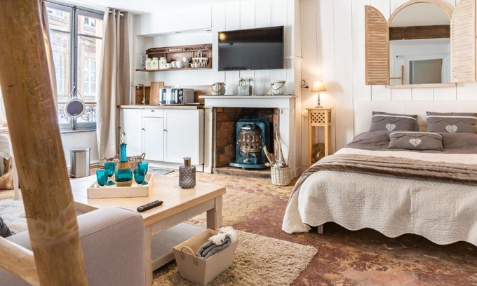 Enclos Apartamento | LE ROMANTICA - Les Suites Romantiques Honfleur