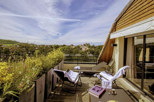 Tourgeville Apartamento | Le Roof Top-Apt T4-Proche Mer et Centre Ville