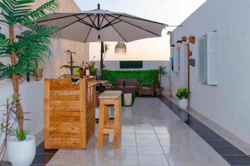 Nabeul Apartamento | Le Rooftop Apparte - Barbecue, Grande Terrasse
