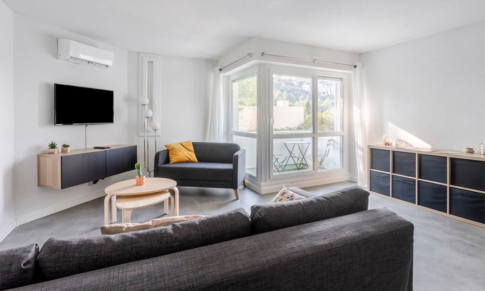 Les Baux-de-Provence Apartamento | Le Roucas - Appartement climatisé et spacieux