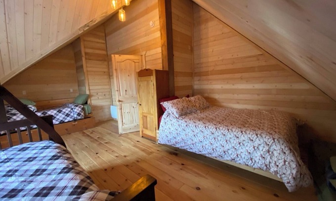 Matawinie Regional County Municipality Chalet De Esquí | Le Saphira - Chalet en bois rond