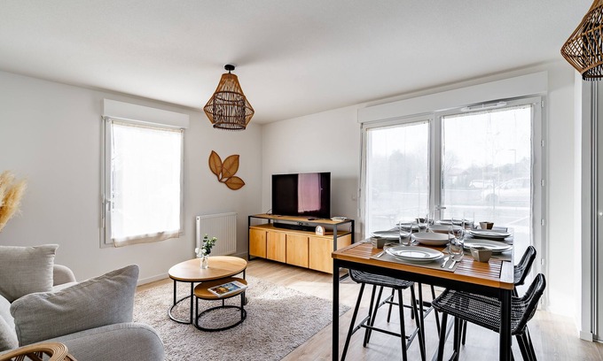 Vendays-Montalivet Apartamento | Le souffle de Vendays - Appt avec jardin